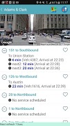 Chicago Bus Tracker (CTA) स्क्रीनशॉट 1