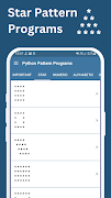 Python Pattern Programs syot layar 2