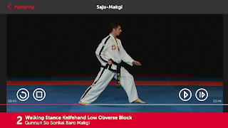 Taekwon-Do ITF Patterns syot layar 2