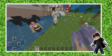 Poster Mermaid Minecraft Mod