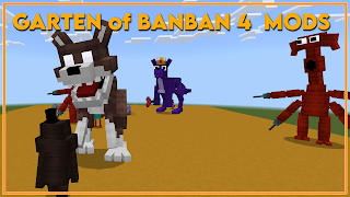 Mod Garten of Banban 4 MCPE スクリーンショット 3