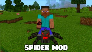 برنامه‌نما Spider Mod for Minecraft PE عکس از صفحه