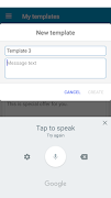 5 Schermata Quick message manager