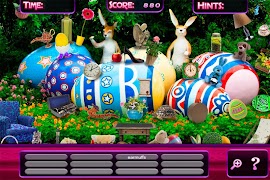 Hidden Objects Easter Spring পোস্টার