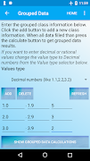 برنامه‌نما Statistical Analyzer عکس از صفحه