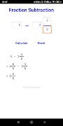 Fraction Subtraction screenshot 1