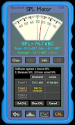 برنامه‌نما SPL Meter عکس از صفحه