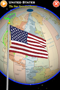 Globe Earth 3D Pro: Flags, Ant screenshot 1