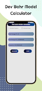 Dev Bohr Model Calculator screenshot 2