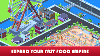 4 Schermata Idle Fast Food Tycoon