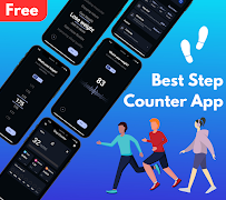 Step Counter: Pedometer App ảnh chụp màn hình 1