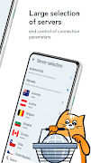 برنامه‌نما hidemy.name VPN عکس از صفحه