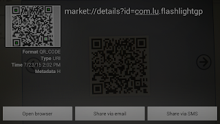 برنامه‌نما QR Code Scanner عکس از صفحه