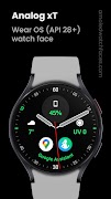 Analog xT: Watch face poster