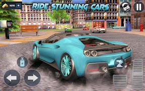 Drive Car Simulator Racing 3D capture d'écran 2