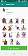 Arabic Stickers WAStickerApps screenshot 6