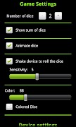 برنامه‌نما Simple Dice عکس از صفحه