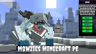 Mowzies Mod for Minecraft PE 海報