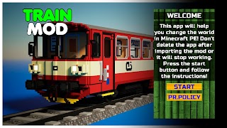 برنامهنما Train Mod for Minecraft PE عکس از صفحه