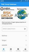 Risk Group Database poster
