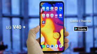 1 Schermata LG V40 Plus Launcher Wallpaper