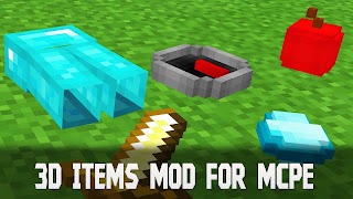 3D Items Mod for Minecraft PE ảnh chụp màn hình 5