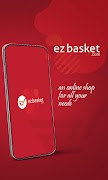 ez-basket delivery app โปสเตอร์