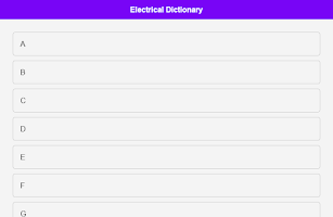 Electrical Dictionary screenshot 4