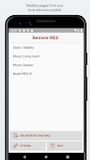برنامه‌نما Remote-RED عکس از صفحه