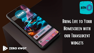 Zero KWGT Ekran Görüntüsü 3