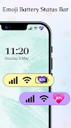 Emoji Battery Status Bar পোস্টার