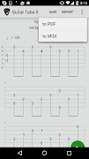 1 Schermata Guitar Tabs X