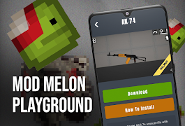 Mods for Melon Playground plakat
