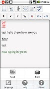 Spell Checker Editor captura de pantalla 1
