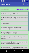 Stats Tester,  Easy statistics screenshot 2