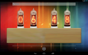 Nixie Tube Clock Widget (LITE) capture d'écran 7