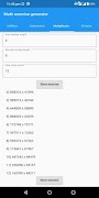 Math Exercise Generator screenshot 2