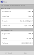 1 Schermata Epson DocumentScan