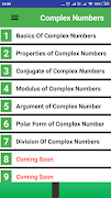 Complex Numbers (Basic Concept Screenshot 2