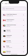 NexTime WorldClock screenshot 2