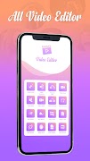 All Video Editor captura de pantalla 1