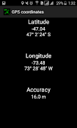GPS Coordinates स्क्रीनशॉट 1