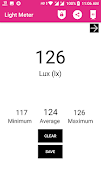 Lux Meter تصوير الشاشة 1