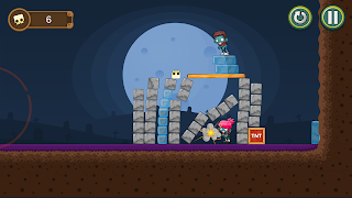 Angry Zombies 2D اسکرین شاٹ 7