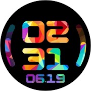 برنامه‌نما Crystal Watch Face for Wear OS عکس از صفحه