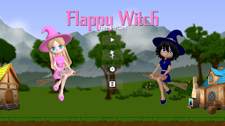 Flappy Witch Cutie screenshot 1