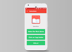 برنامه‌نما Instadict: Floating Dictionary عکس از صفحه