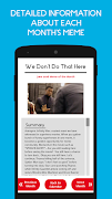 Meme Calendar скриншот 1