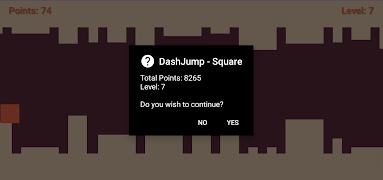 برنامه‌نما DashJump - Square عکس از صفحه