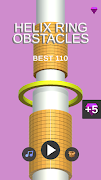 Helix Ring Obstacles imagem de tela 2